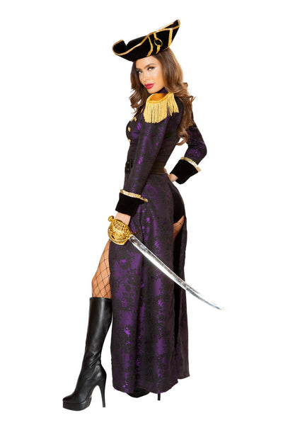 4pc. Pirate Queen Women's Costume - For Love of Lingerie