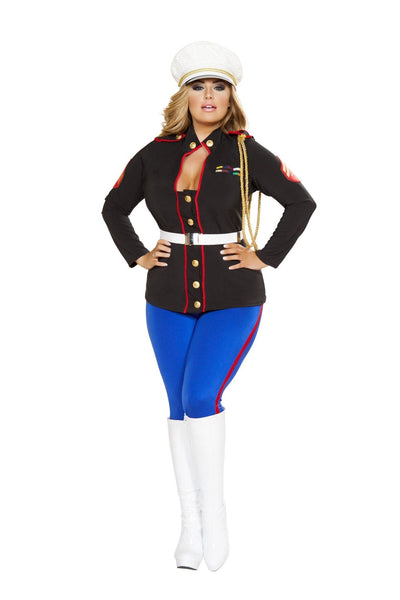 3pc. Sexy Marine Corporal Women's Costume - For Love of Lingerie