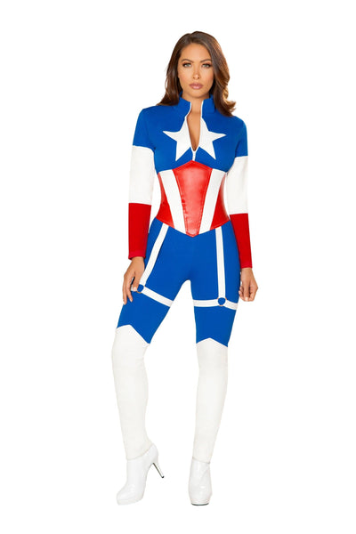 2pc. American Hero Commander Women's Costume - For Love of Lingerie