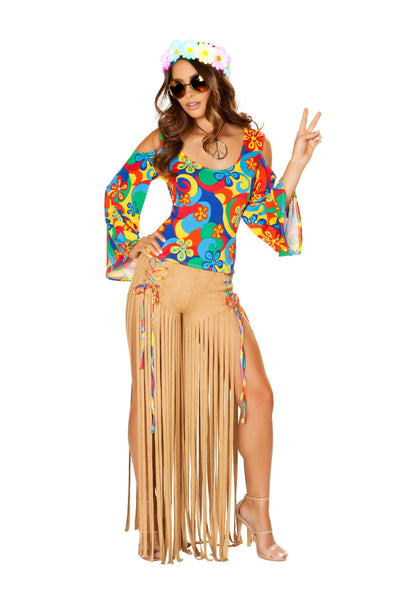 2pc. 70's Hippie Princess Women's Costume - For Love of Lingerie