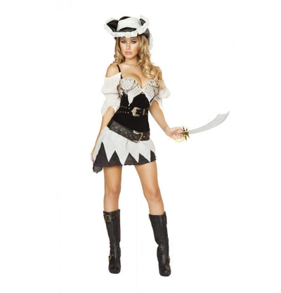 5pc. Sexy Shipwrecked Pirate Women's Costume - For Love of Lingerie