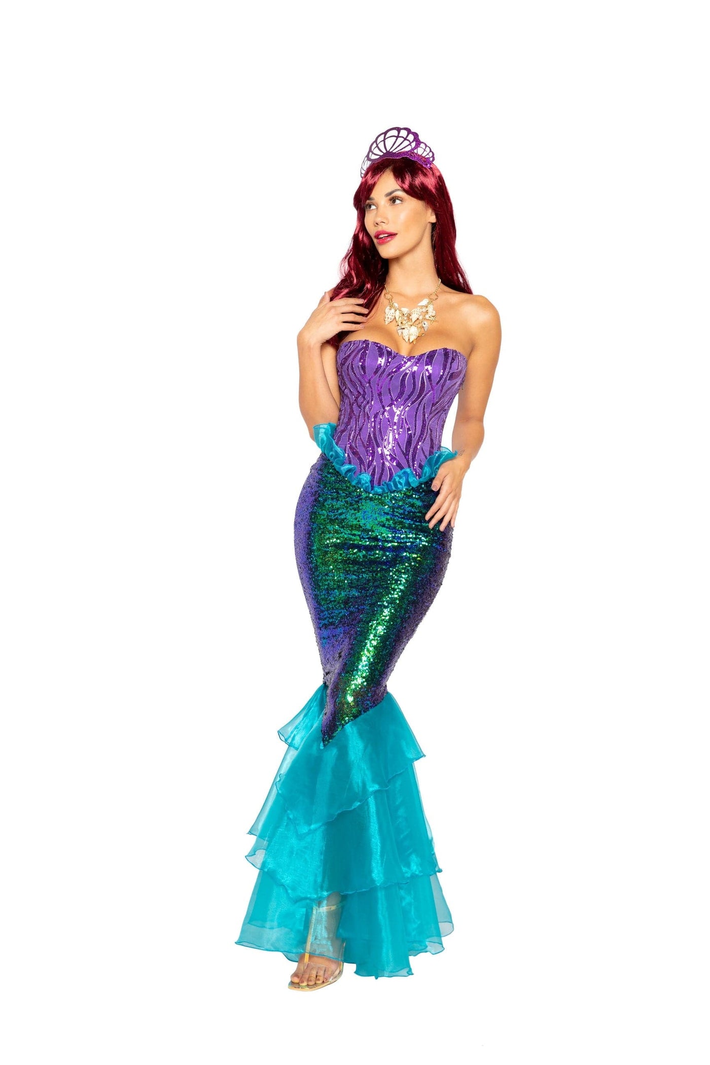 3pc. Majestic Mermaid Women's Costume - For Love of Lingerie