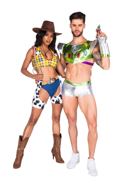 3pc. Sheriff Cutie Cowgirl Women's Costume - For Love of Lingerie