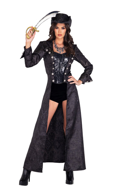 4pc. Captivating Pirate Women's Costume - For Love of Lingerie