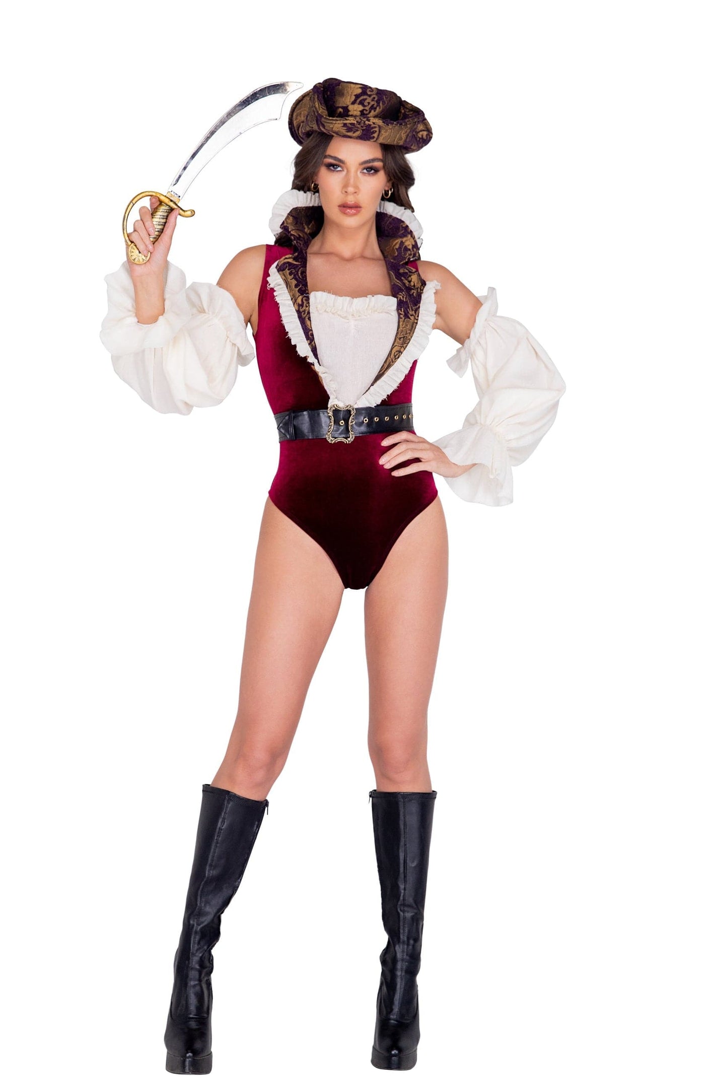 5pc. Sultry Pirate Women's Costume - For Love of Lingerie