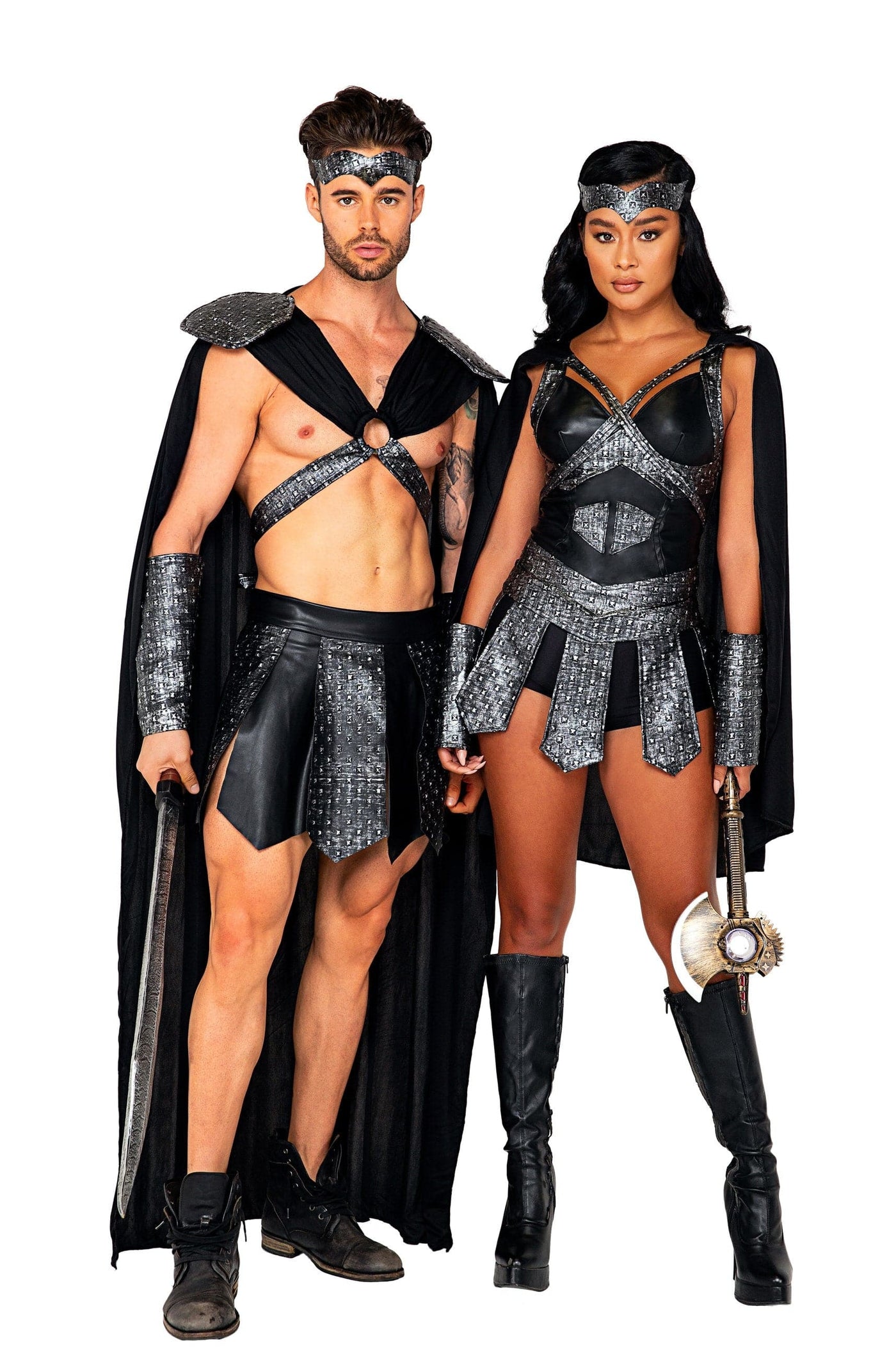 4pc. Valiant Gladiator Men's Costume - For Love of Lingerie