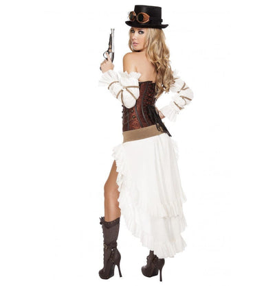 7pc. Sexy Steampunk Babe Women's Costume - For Love of Lingerie