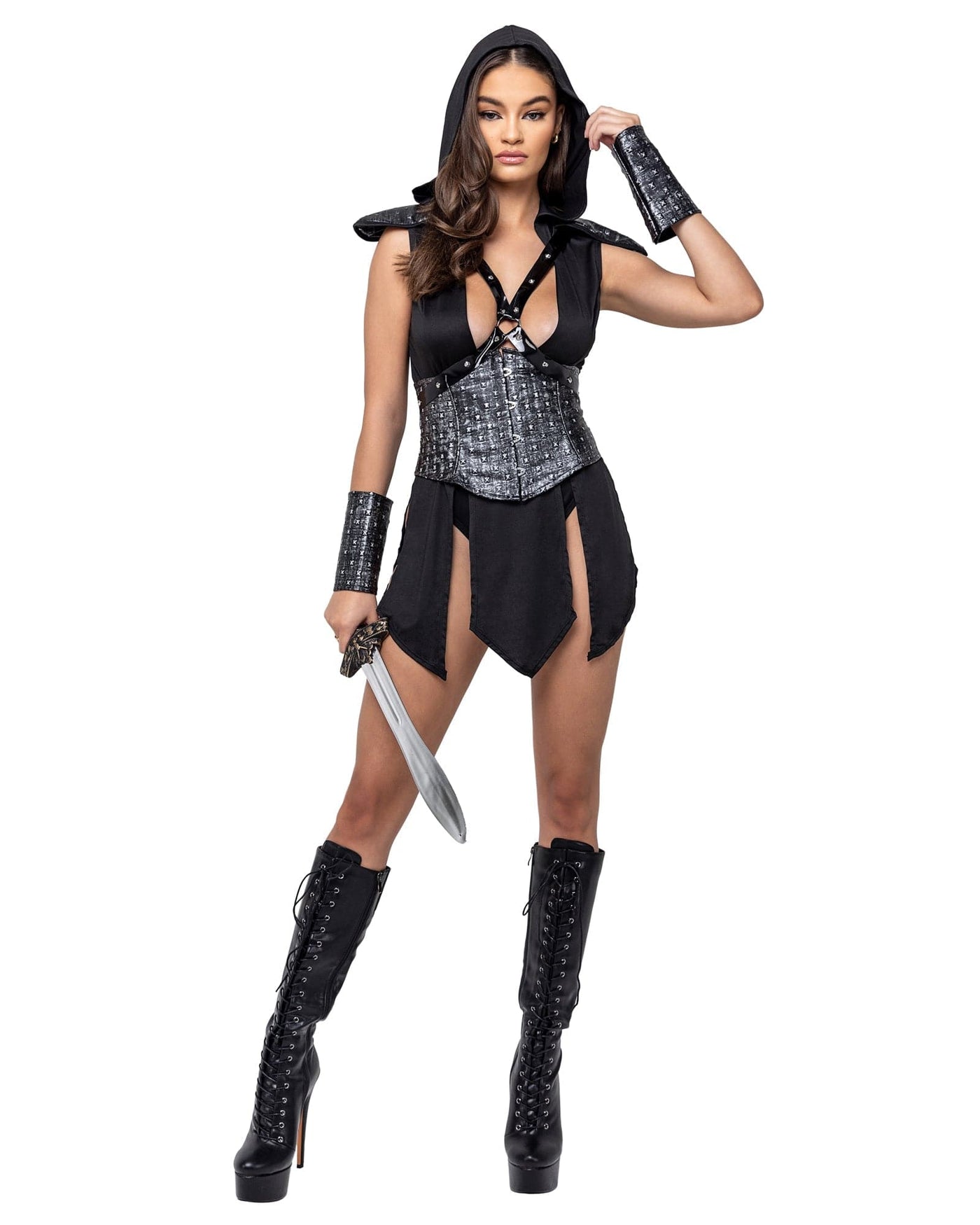 3pc. Dungeon Mistress Women's Costume - For Love of Lingerie