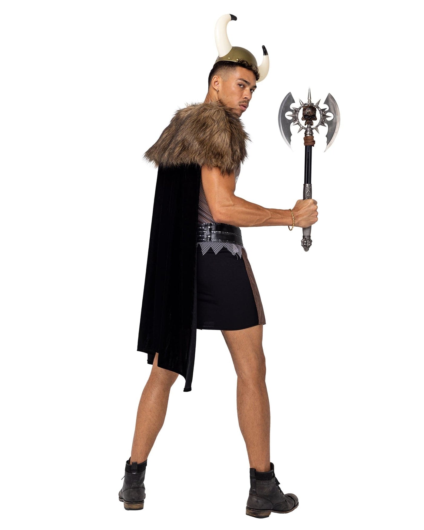 4pc. Valiant Viking Warrior Men's Costume - For Love of Lingerie