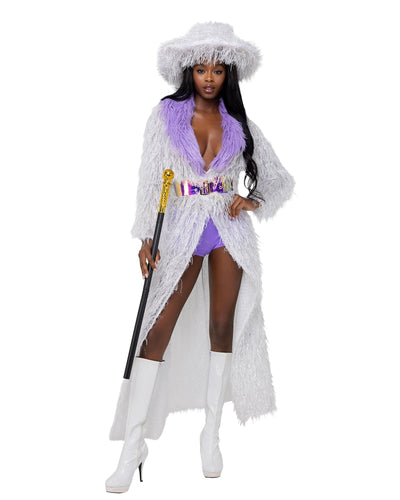 4pc. High-Roller Lady Pimp Women's Costume - For Love of Lingerie
