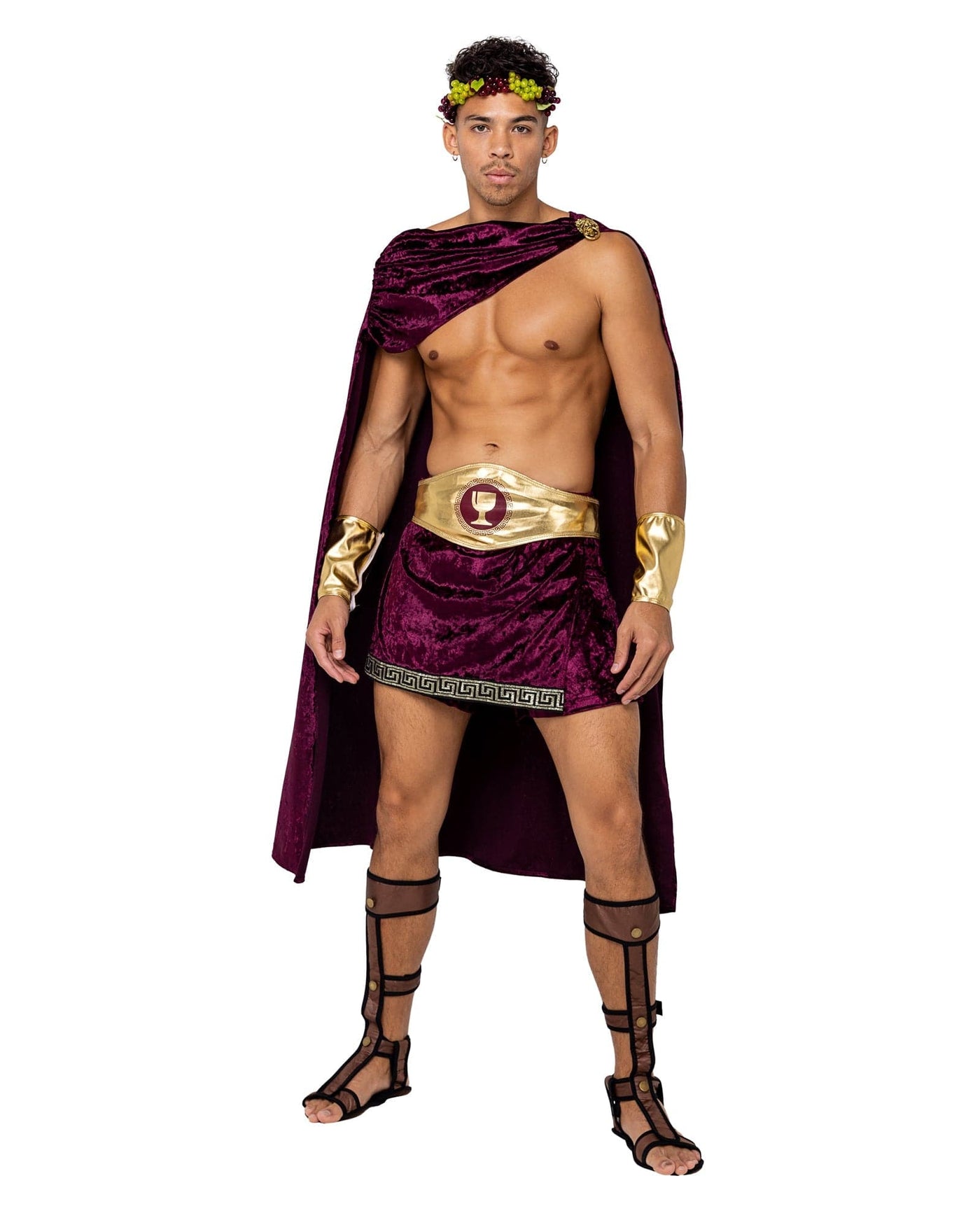4pc. God of Wine Warrior Men's Costume - For Love of Lingerie