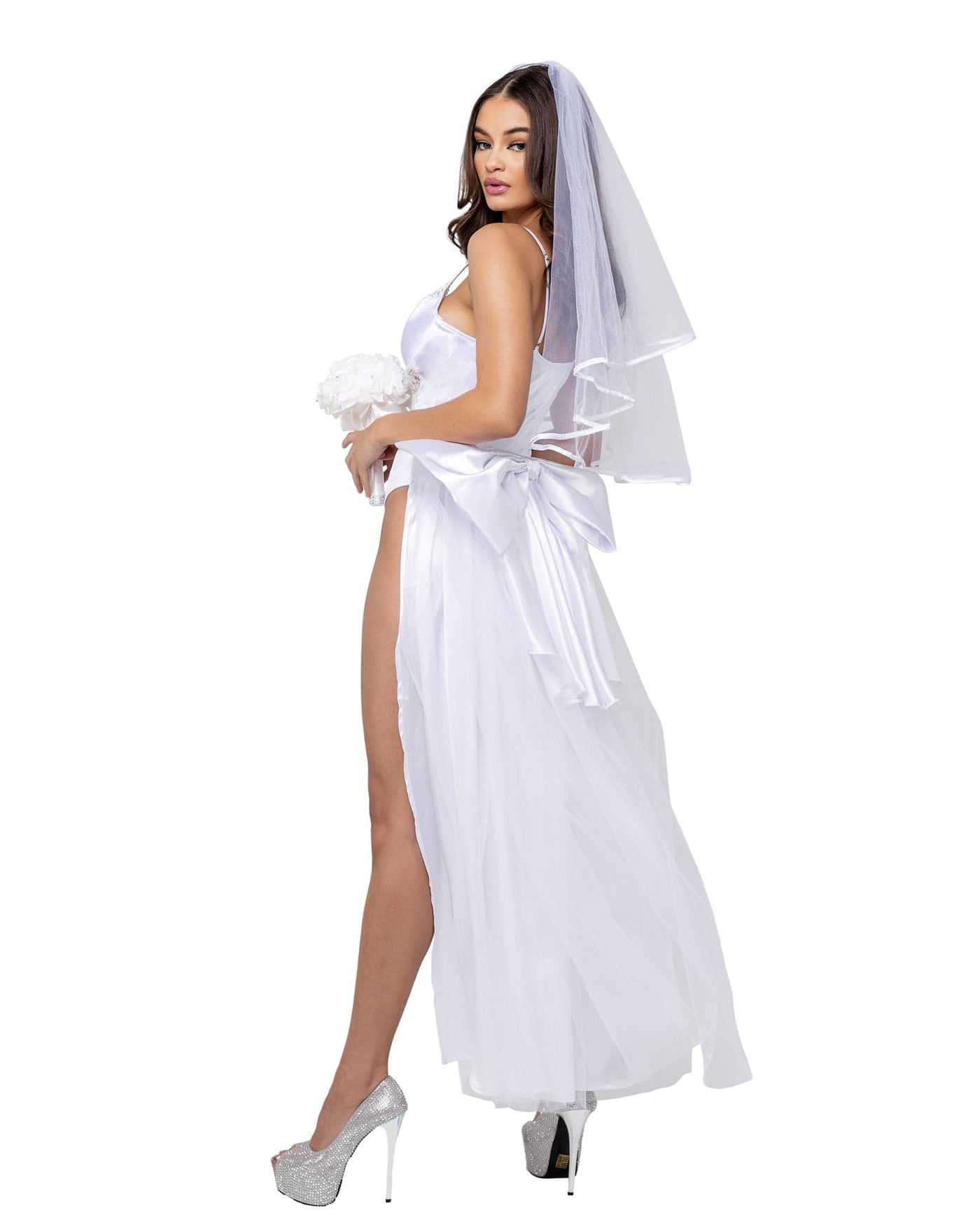 3pc. Blushing Bride Women's Costume - For Love of Lingerie