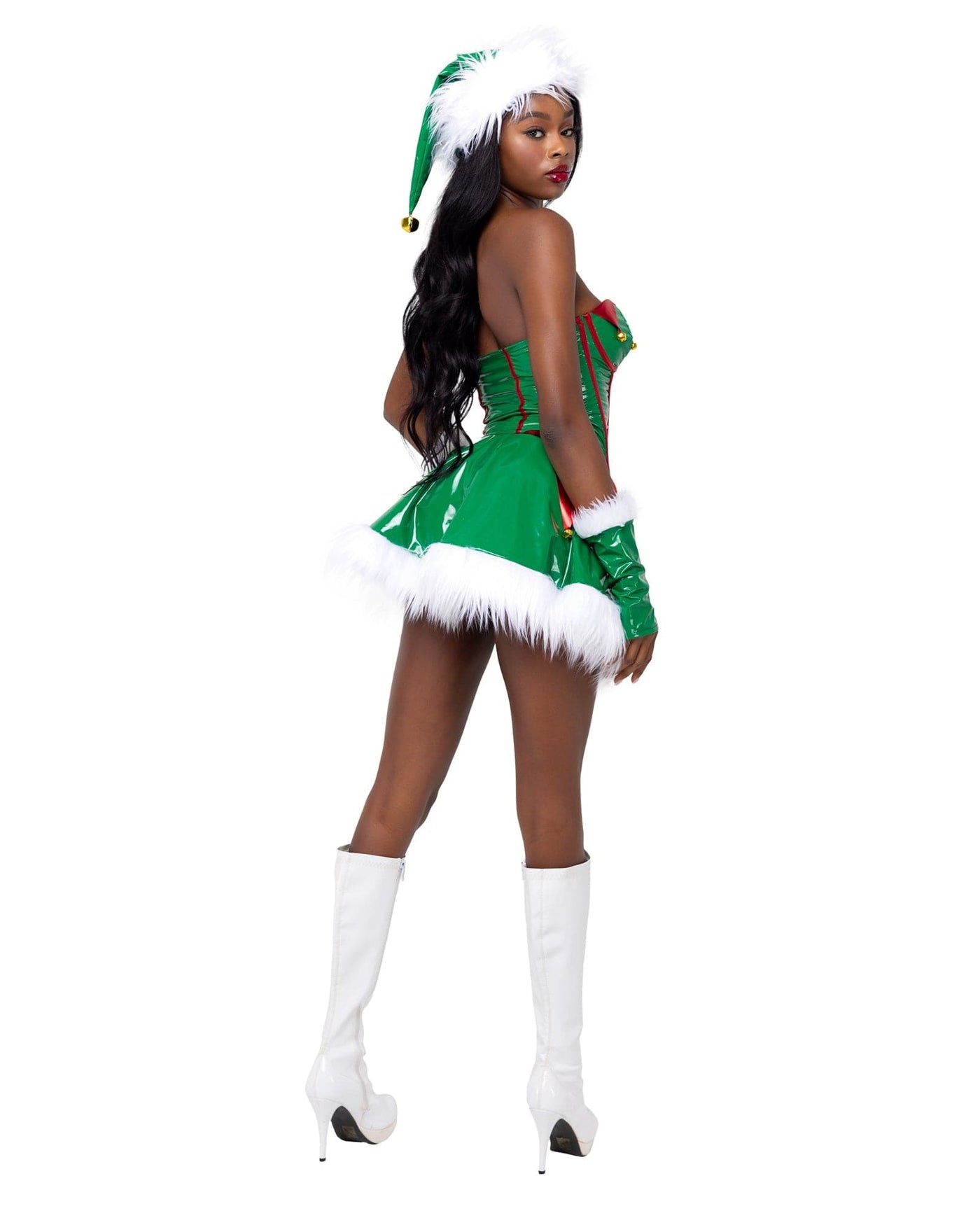 2pc. Santa's Helper Elf Women's Costume - For Love of Lingerie
