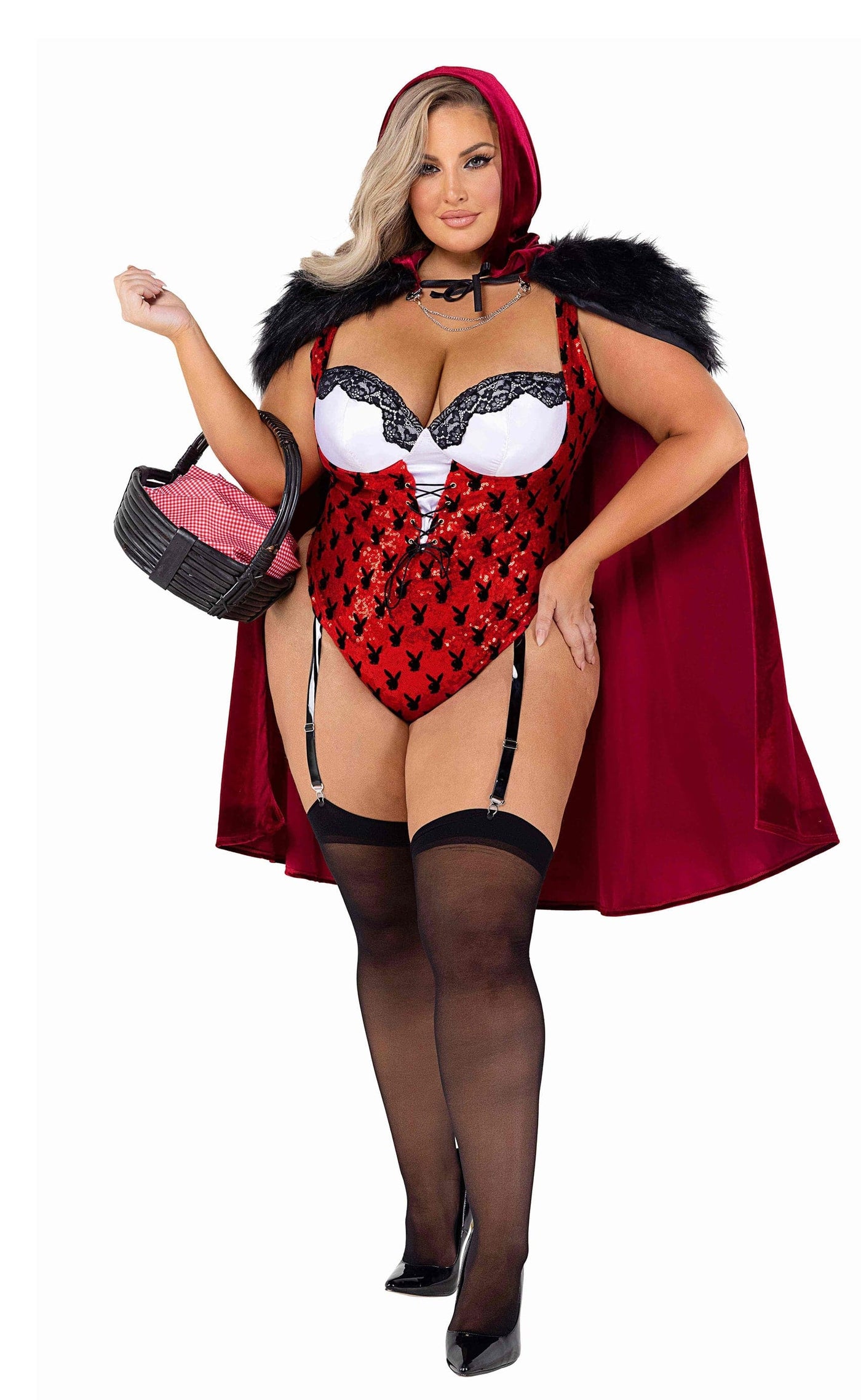 2pc. Official Playboy Bunny Enchanted Forest Women's Costume - For Love of Lingerie