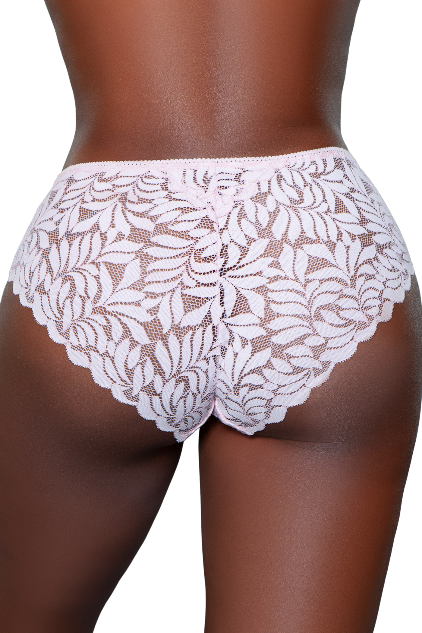 3pc. Mid-Rise Lace Hipster Panties - For Love of Lingerie